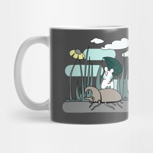 Pufipufi and the beetle Mug